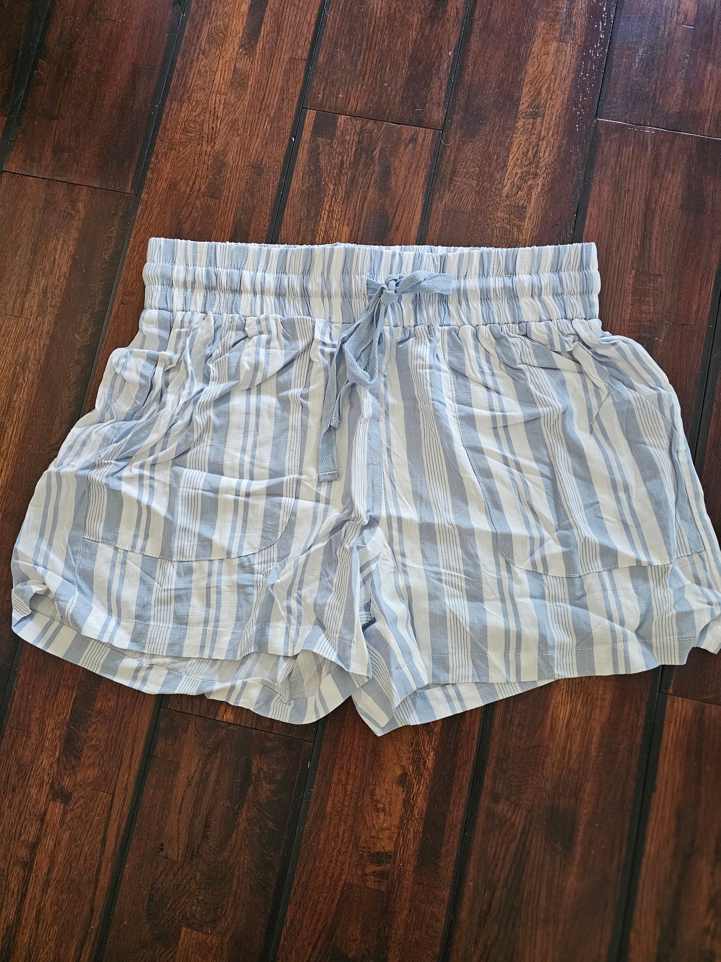 Feelin' the Blues Striped Shorts