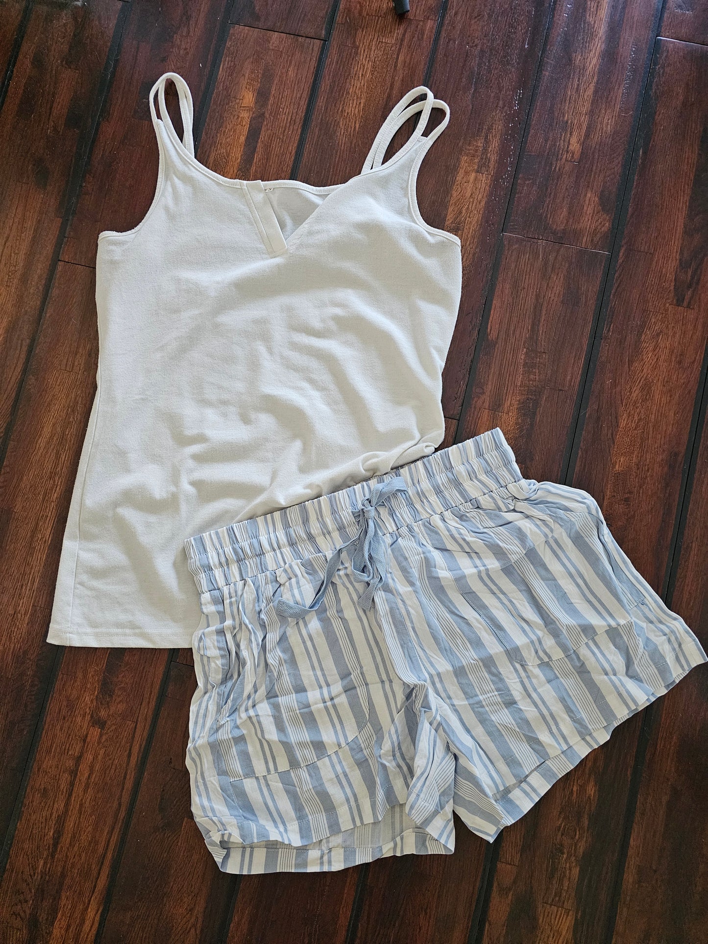 Feelin' the Blues Striped Shorts