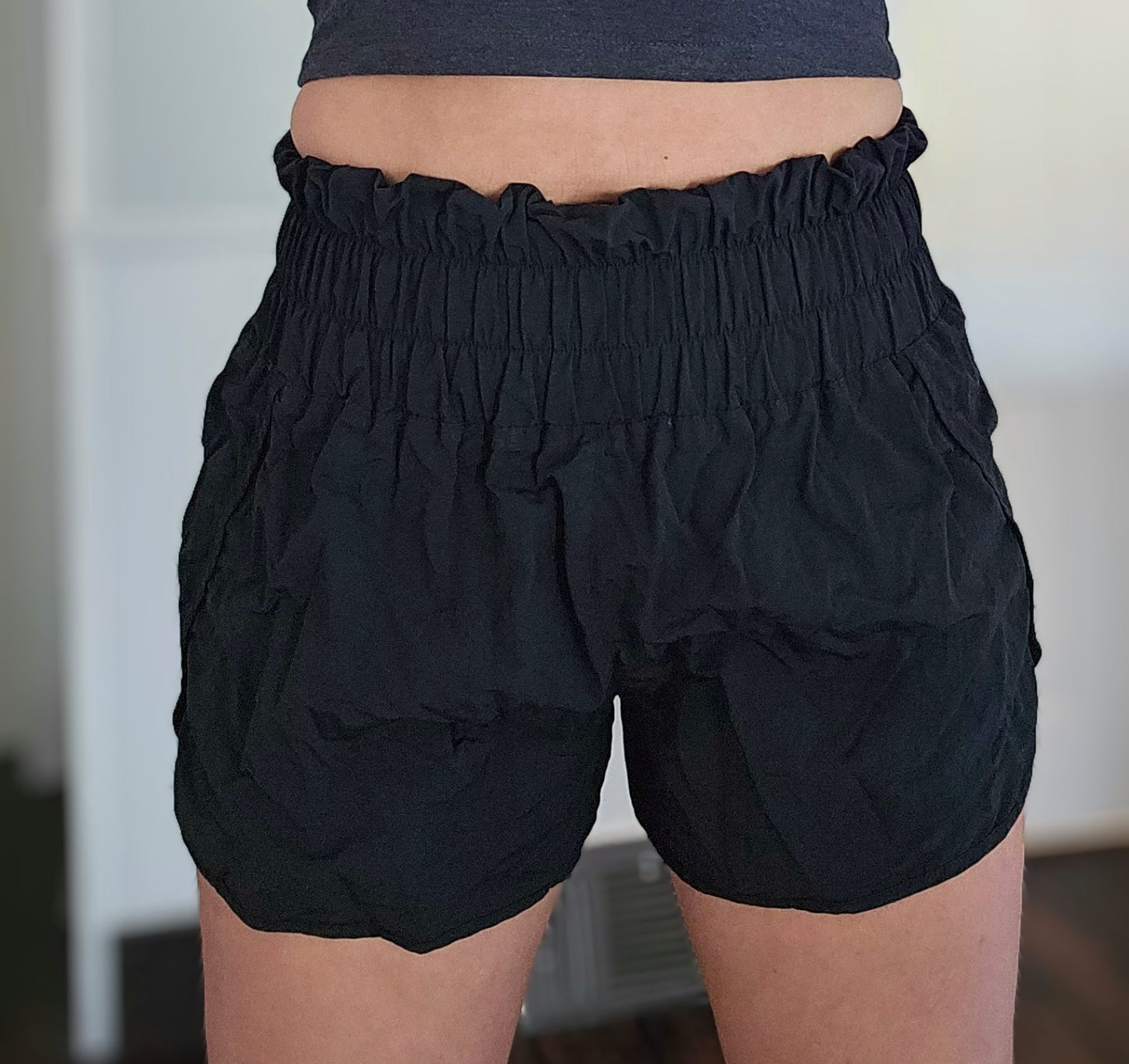 Zenana Windbreaker Shorts