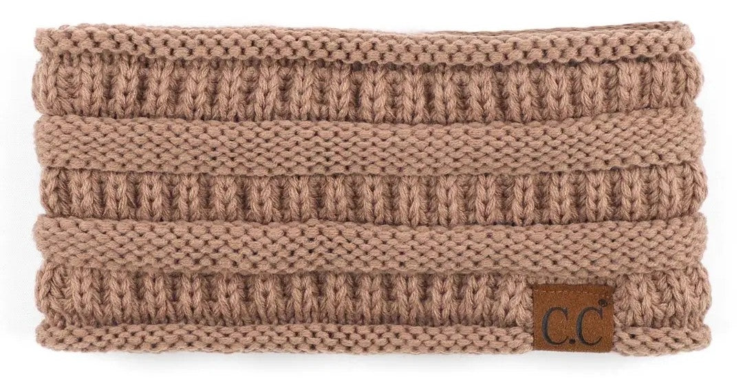 C.C. Lined Ponytail Headband
