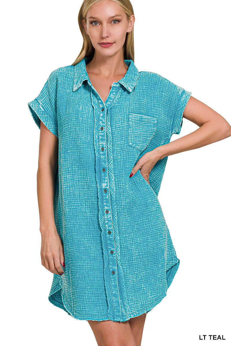 Zenana Gauze Dress