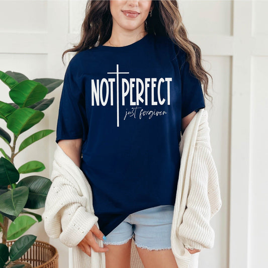 Not Perfect Just Forgiven GRAPHIC TEE