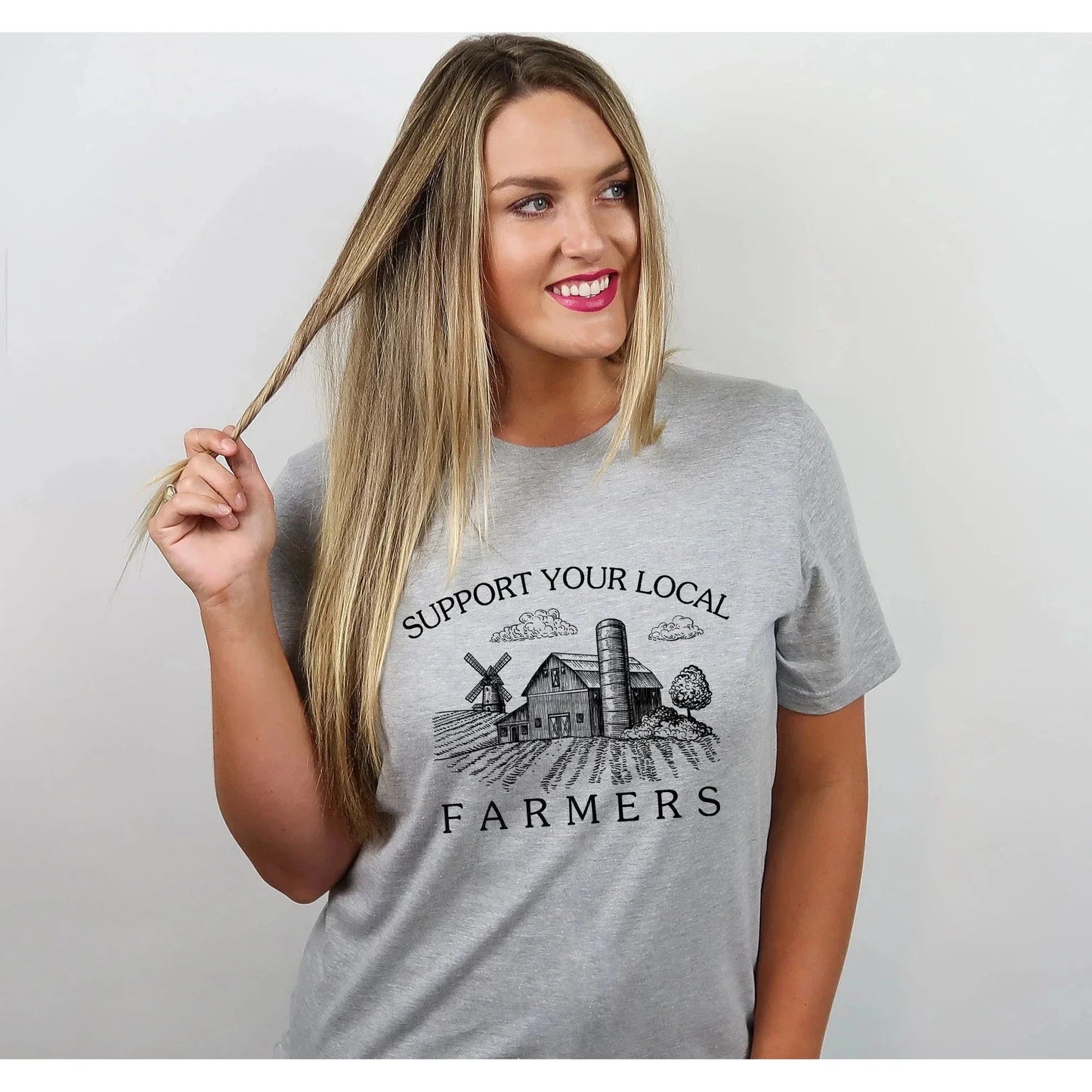 Support Your Local Farmers  Graphic Tee/Sweatshirt options
